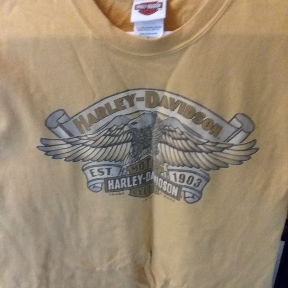 Harley Davidson D & S Phoenix, Oregon T Shirt Large. Excellent Condition